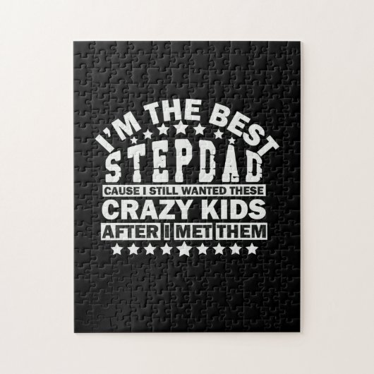 Grandfather Quotes | Ik ben de beste stepdad Legpuzzel (Verticaal)
