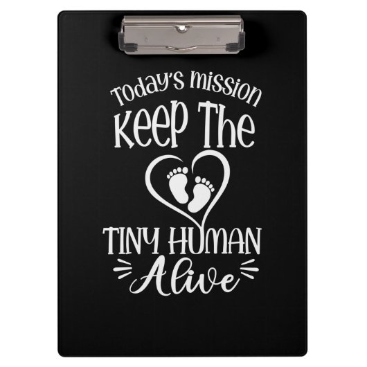 Grandfather Quotes | Keep The Tiny Human Alive Klembord (Voorkant)