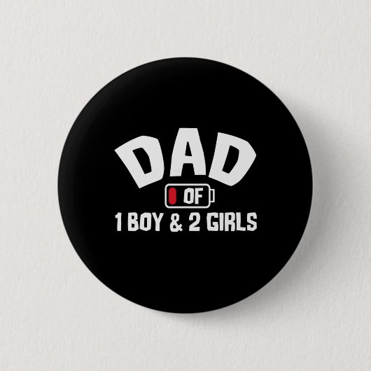 Grandfather Quotes | Pap van een jongen Ronde Button 5,7 Cm (Voorkant)