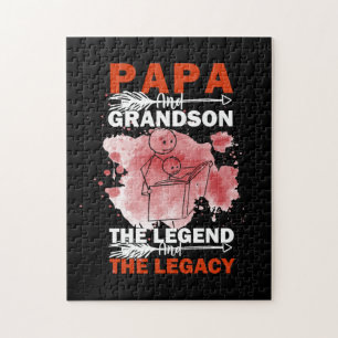 Grandfather Quotes Papa en Grandson Legpuzzel
