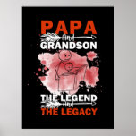 Grandfather Quotes | Papa en Grandson Poster<br><div class="desc">Grandfather Quotes | Papa en Grandson</div>