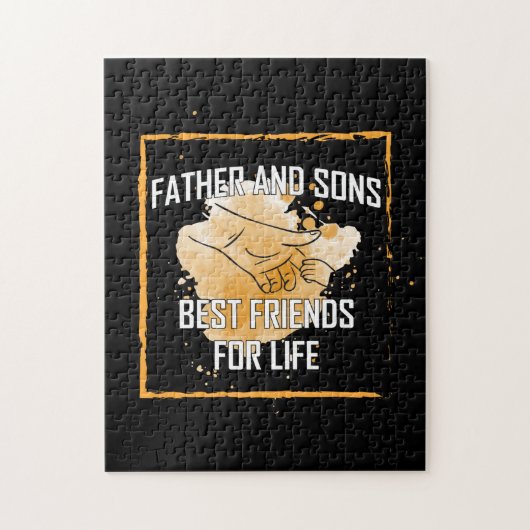 Grandfather Quotes | Vader en Sons Beste Vriend Legpuzzel (Verticaal)