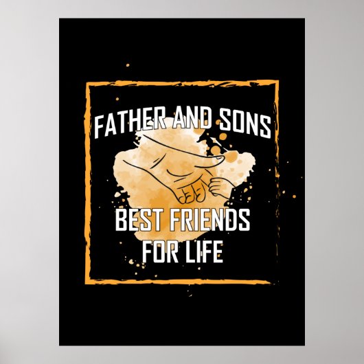 Grandfather Quotes | Vader en Sons Beste Vriend Poster (Voorkant)