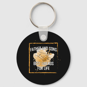 Grandfather Quotes Vader en Sons Beste Vriend Sleutelhanger