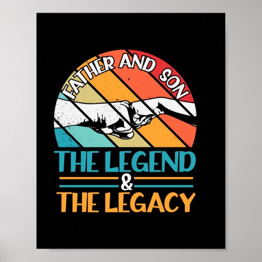 Grandfather Quotes | Vader en zoon De Legende Poster (Voorkant)