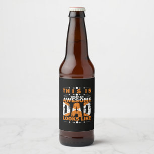 Grandfather Quotes Wat een Geweldige vader Bier Etiket