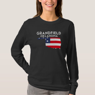 Grandfield VS Verenigde Staten Amerika Reizen Okla T-shirt