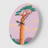 Grandidiers Baobab Grote Klok (Hoek)