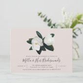 Grandiflora | Zuid-Magnolia Bridesmaids Brunch Kaart (Staand voorkant)