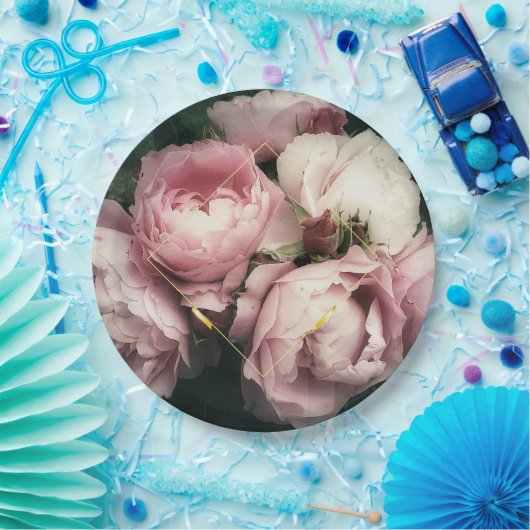 Grandiose pioenenpapier Bord (Feest)