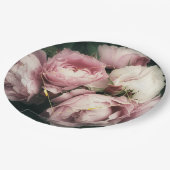 Grandiose pioenenpapier Bord (Gekanteld)