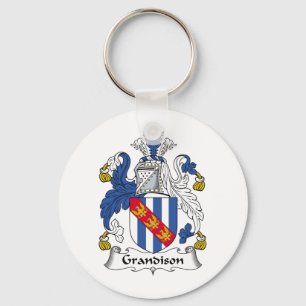Grandison Family Crest Sleutelhanger