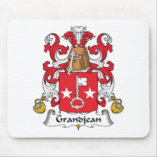 Grandjean Family Crest Muismat