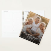 Grandkids Make Life Grand Grandparent Custom Photo Planner (Display)