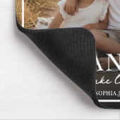 Grandkids Make Life Grand White Script Photo Muismat (Hoek)