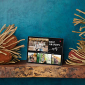 Grandkids photo collage best grandpa ever  fotoplaat (Zijkant)