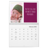Grandkids Photo Gifts funny slogan Calendar Kalender (Feb 2026)