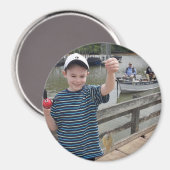 Grandkids Photo Template My First Fish! Magneet (Voorkant / Achterkant)