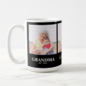Grandm Established Bold Black 3 Photo Coffee Mug Koffiemok (Links)