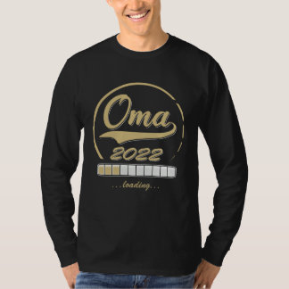 Grandma 2022 Loading  Ich werde Oma 2022  Grandma  T-shirt