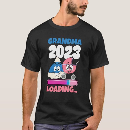 Grandma 2023 Loading 8 T-shirt (Voorkant)