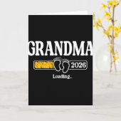 Grandma 2026 Loading Grandma Est. 2026, New Grandm Kaart (Gele Bloem)