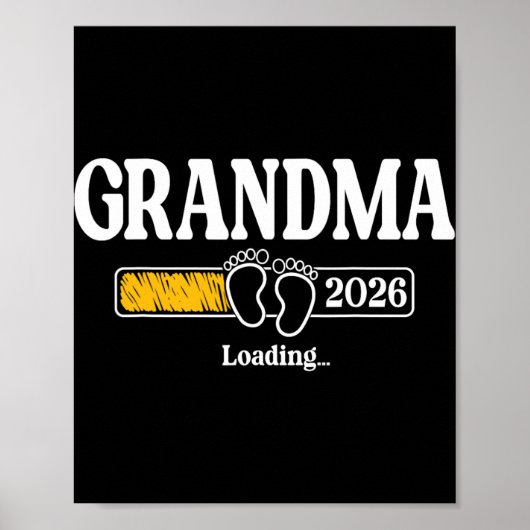 Grandma 2026 Loading Grandma Est. 2026, New Grandm Poster (Voorkant)