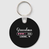 Grandma 2026 Loading New Grandma Est 2026  Sleutelhanger (Voorkant)