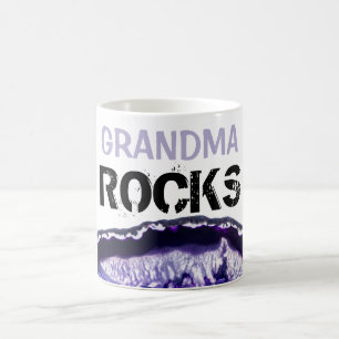 *~* Grandma Agate Rocks Lapidary Stone Koffiemok