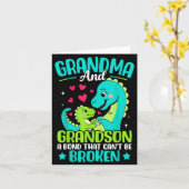 Grandma And Grandson A Bond That Can't Be Broken D Kaart (Gele Bloem)