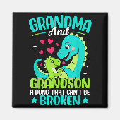 Grandma And Grandson A Bond That Can't Be Broken D Magneet (Voorkant)