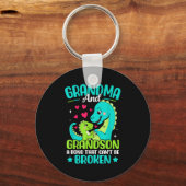 Grandma And Grandson A Bond That Can't Be Broken D Sleutelhanger (Voorkant)