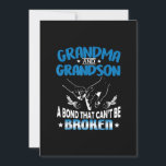 Grandma And Grandson A Bond That Can't Be Broken Kaart<br><div class="desc">Grandma And Grandson A Bond That Can't Be Broken</div>