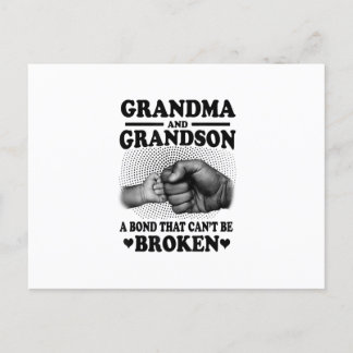 Grandma And Grandson Bond That Cant Be Broken Gift Aankondigingskaart
