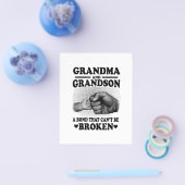 Grandma And Grandson Bond That Cant Be Broken Gift Flyer (Enkel)