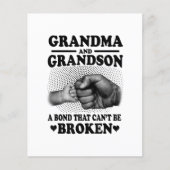 Grandma And Grandson Bond That Cant Be Broken Gift Flyer (Voorkant)