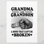 Grandma And Grandson Bond That Cant Be Broken Gift Menu<br><div class="desc">Grandma And Grandson Bond That Cant Be Broken Gift</div>