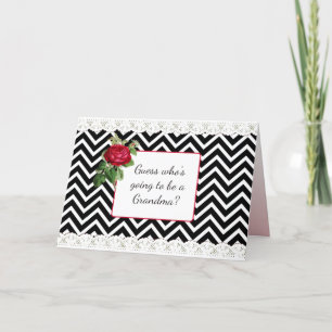 Grandma Announcement Card Aankondiging