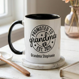 Grandma Announcement Mug Gift Mok