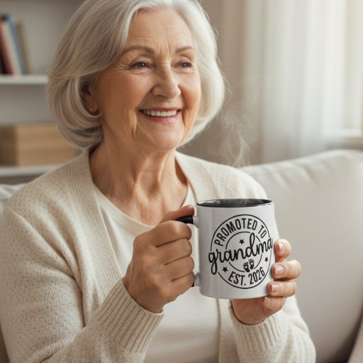 Grandma Announcement Mug Gift Mok