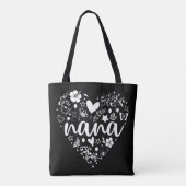 Grandma Bag, Cute Nana Bag, Moederdag Tote Bag (Achterkant)