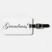 Grandma Bagagelabel (Voorkant horizontaal)
