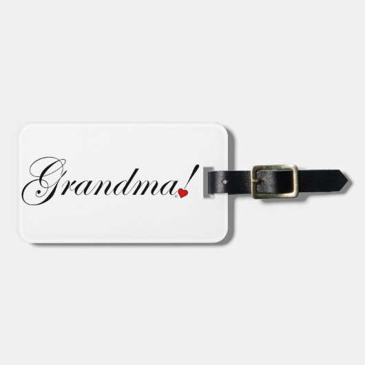 Grandma Bagagelabel (Voorkant horizontaal)