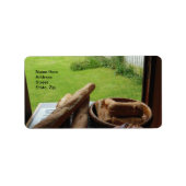Grandma Baking Address Label (Voorkant)