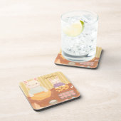 Grandma Baking Cookies Bier Onderzetter (Rechterzijde)