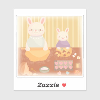 Grandma Baking Cookies Sticker