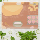 Grandma Baking Cookies Theedoek (Gevouwen)