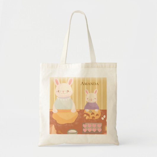Grandma Baking Cookies Tote Bag (Voorkant)