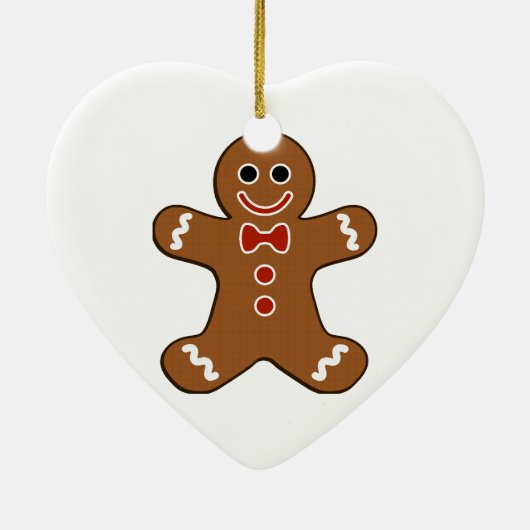 Grandma Baking Ornament Gingerbrood Man (Achterkant)