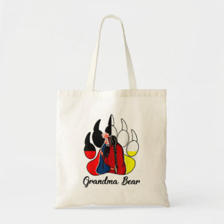 Grandma Beer Native American TShirt Tote Bag